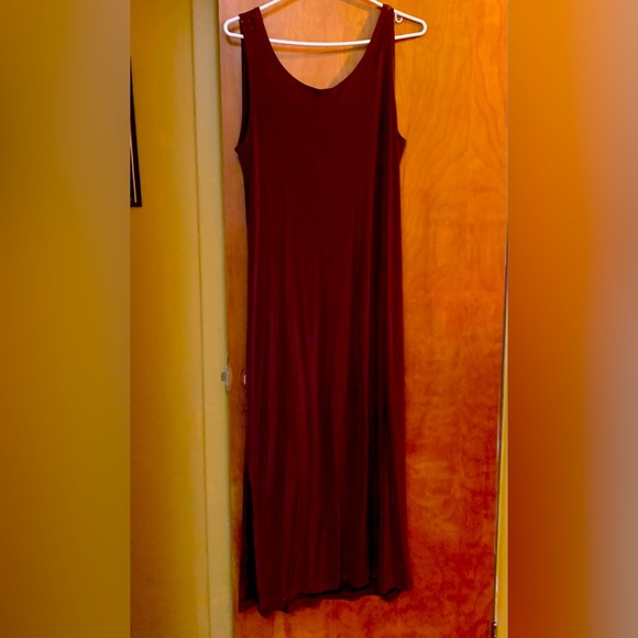 Deep chocolate brown Vanity Fair Dress size M - Picture 3 of 3